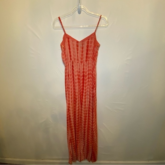 Flying Tomato Coral Tie Dye Women’s Boho Embroidered Maxi Dress SZ S - Picture 11 of 15